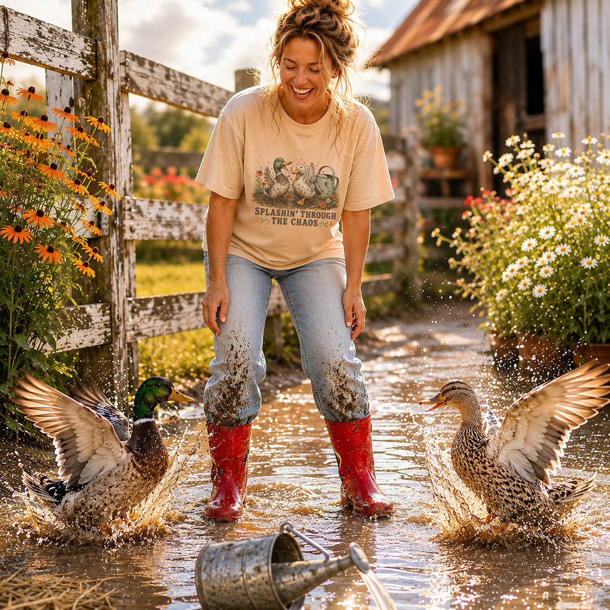 Splashin' Through The Chaos T-Shirt