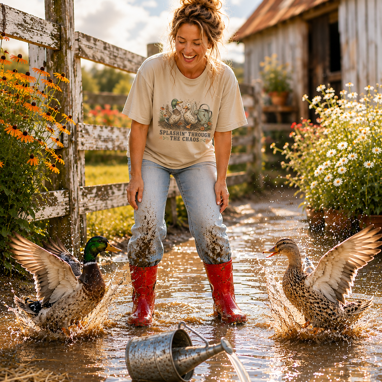 Splashin' Through The Chaos T-Shirt