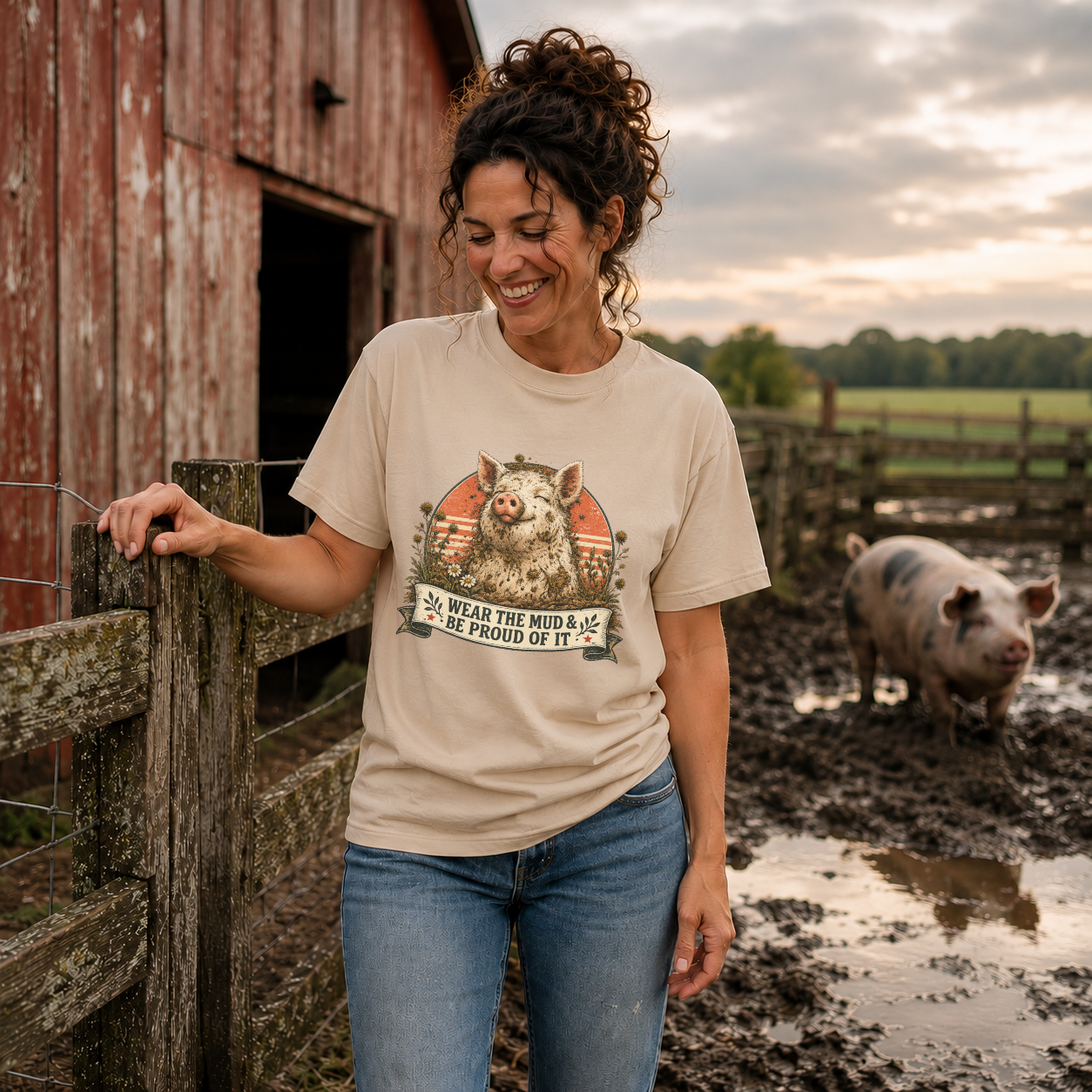 Wear The Mud & Be Proud of It T-Shirt