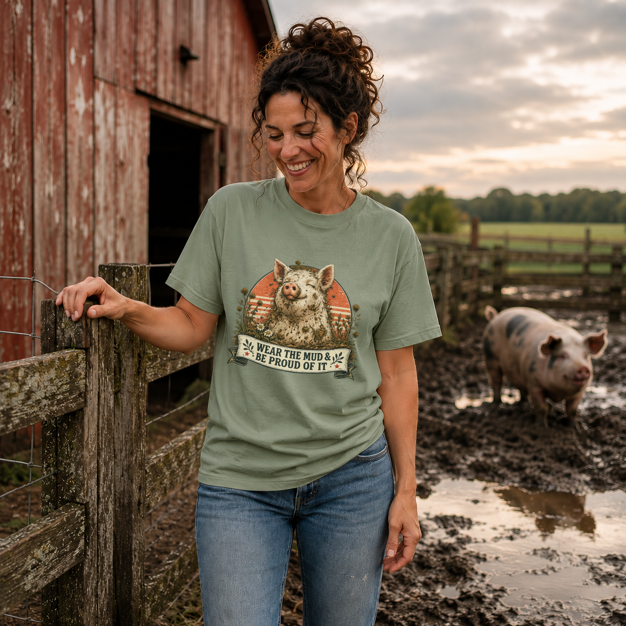 Wear The Mud & Be Proud of It T-Shirt