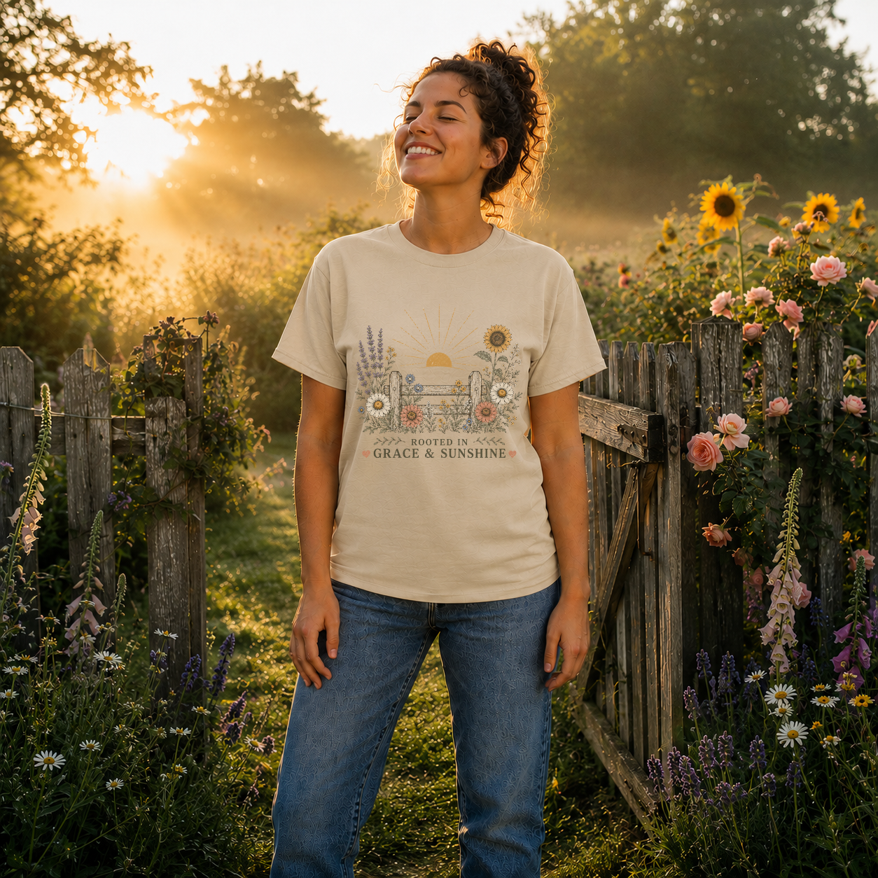 Rooted in Grace & Sunshine T-Shirt