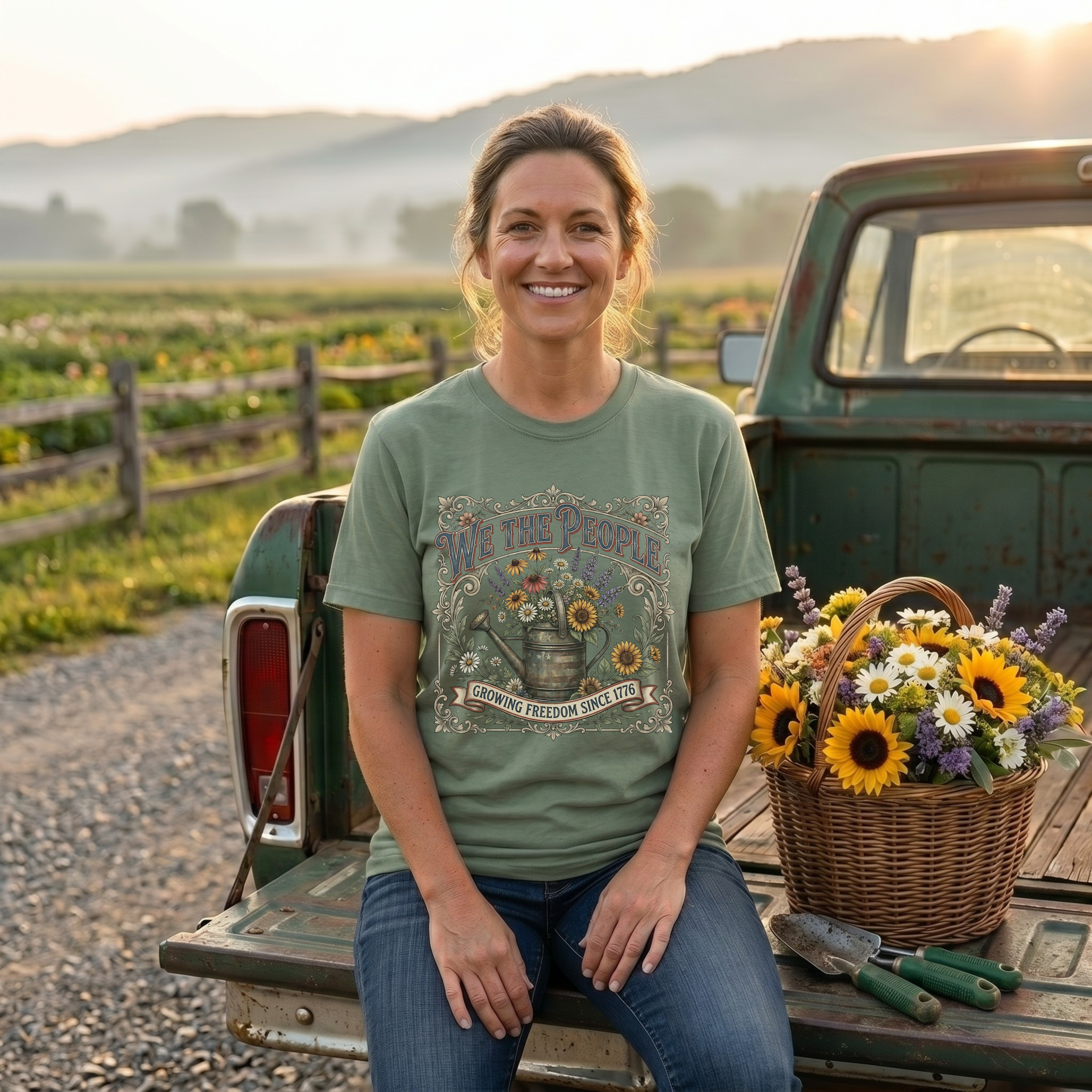 We The People Growing Freedom Since 1776 T-Shirt