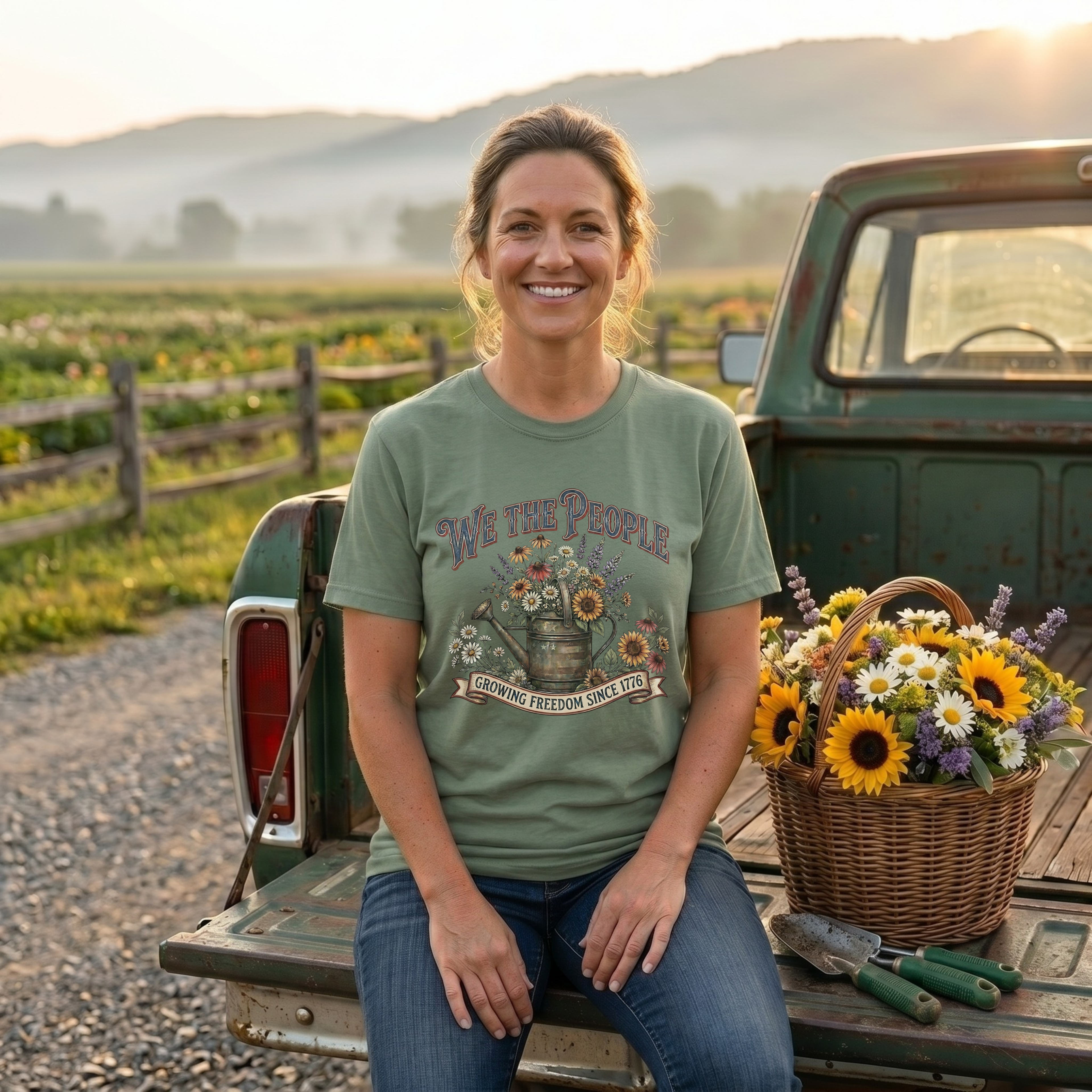 We The People Growing Freedom Since 1776 T-Shirt