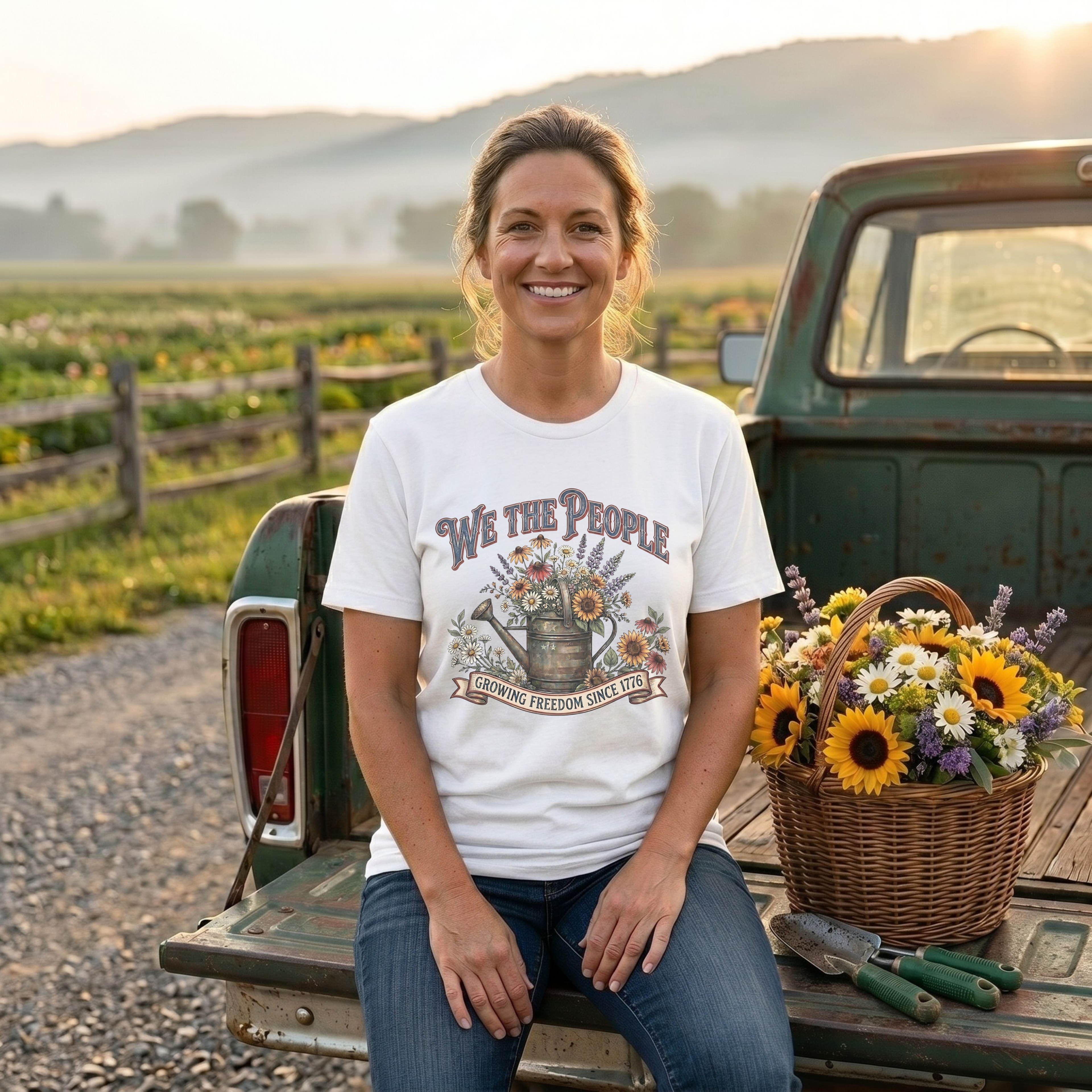 We The People Growing Freedom Since 1776 T-Shirt