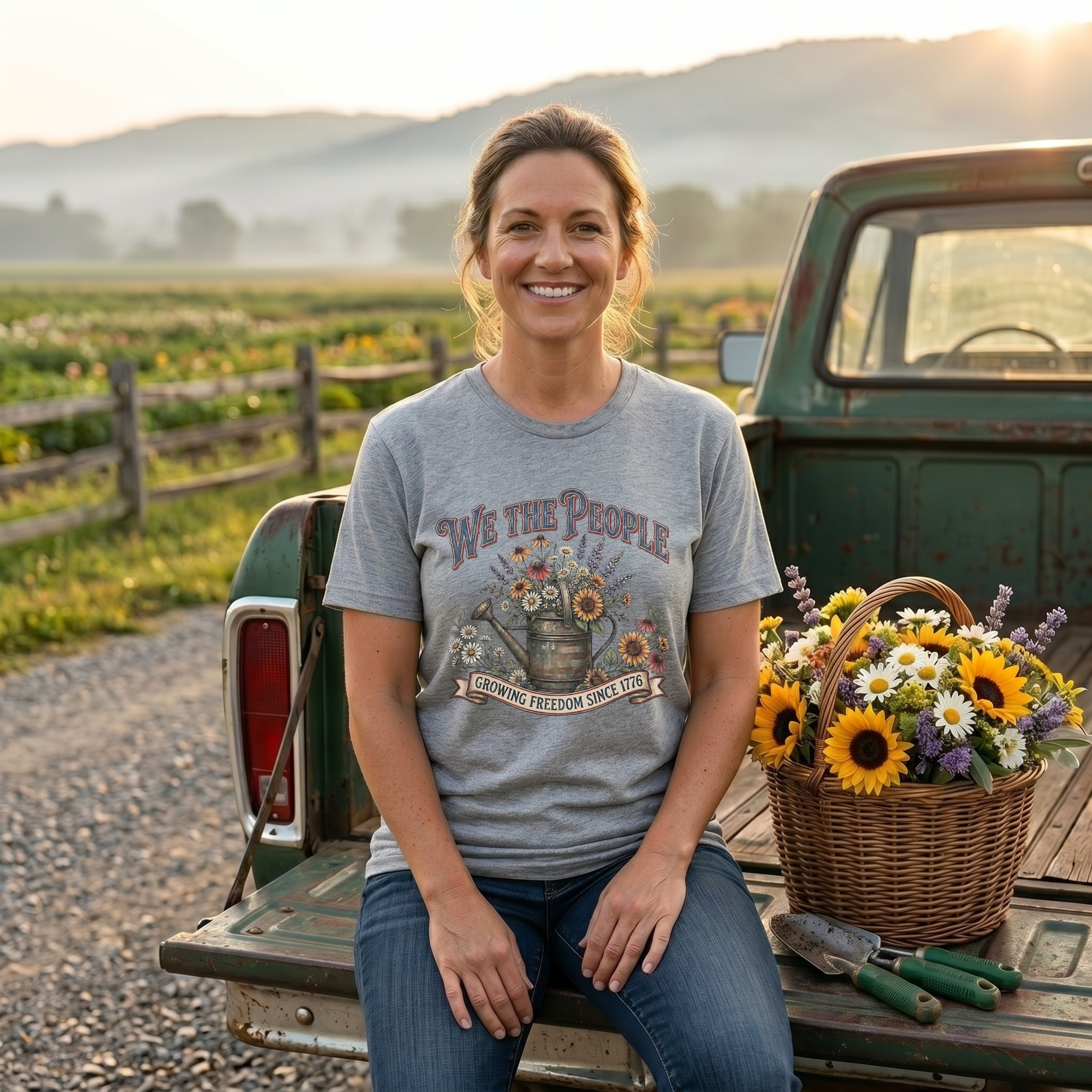 We The People Growing Freedom Since 1776 T-Shirt